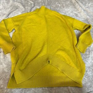 Anthropologie Yellow Sweater